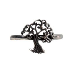 Ring, silver colour, Tree of Life