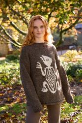 Gecko Sweater Small UK Size 8-10