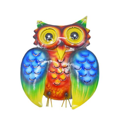 Owl Metal Hanging Height 23cm