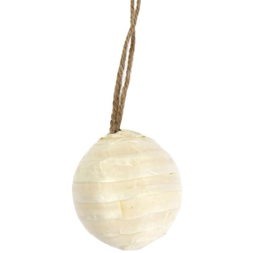 Christmas Bauble, Sola Plant Plain, 8cm