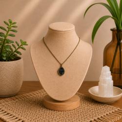 Pendant single stone onyx