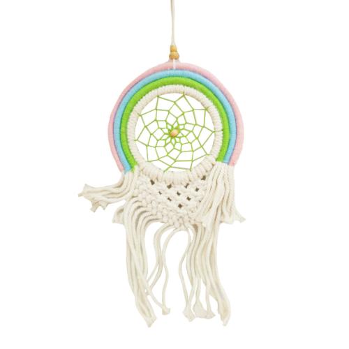 Dreamcatcher Purple Turquoise Green 13cm diameter