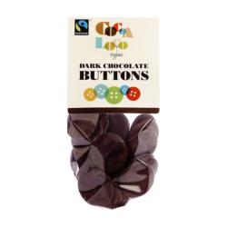 Organic Dark Chocolate Buttons 100g