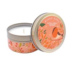 Aromatherapy Candle Winter Robin Saffron Jasmine Amberwood