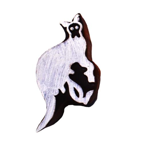 Printing block, kangaroo