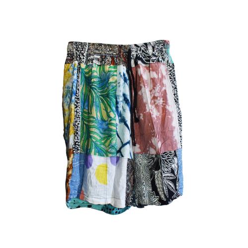 Shorts / Short Pants, Patchwork, Assorted Colours, Small Unisex
