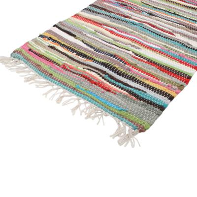 Rag rug 60x45cm assorted colours