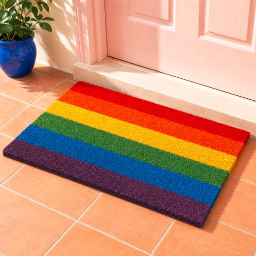 Doormat / Rug Coconut Coir Rainbow 60 x 40cm