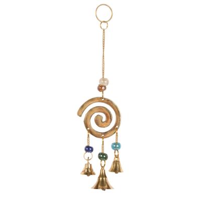 Brass chime mini spiral