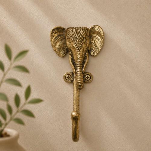 Elephant Wall Hook Recycled Aluminium