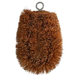 LoofCo mini scrub brush coir fibre, biodegradable, eco-friendly