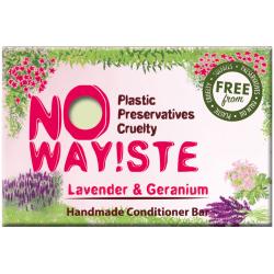 NO WAY!STE solid conditioner bar, Lavender and Geranium