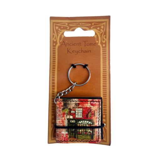Keyring / Chain Notebook Ancient Tome York Shop 5.5 x 5cm