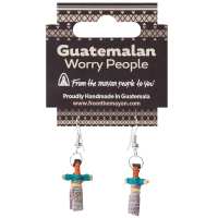 Worry doll earrings