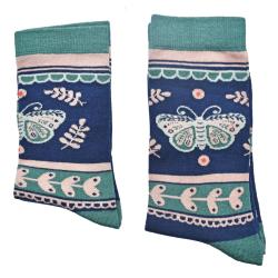 Bamboo Socks Moth Shoe Size UK 7-11 Mens Fair Trade Eco