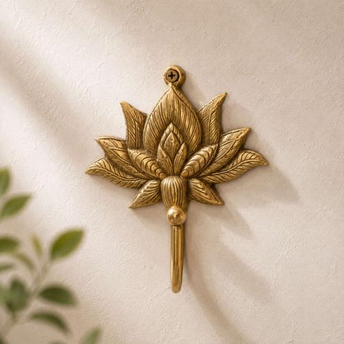 Lotus Wall Hook Recycled Aluminium