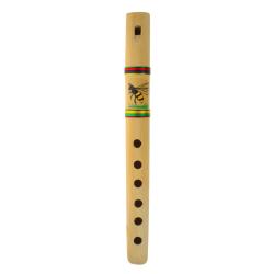 Bamboo flute, bee design