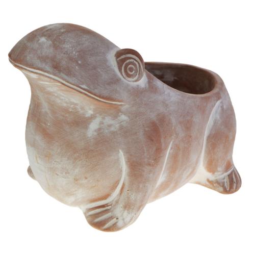 Terracotta planter frog 20x15x15cm