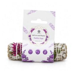 Dahlia Sage Smudge Stick 10cm
