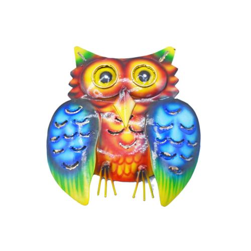 Owl Metal Hanging Height 16cm