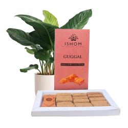 ISHOM Guggal Natural Incense Bricks