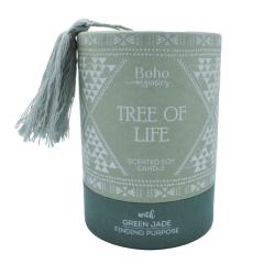 Boho Organics Soy Candle Tree of Life 200g