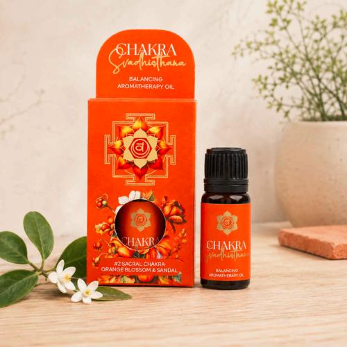 Aromatherapy Oil Chakra Svadhisthana Balancing Sacral 10ml