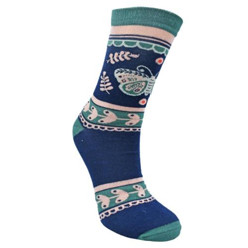 Bamboo Socks Moth Shoe Size UK 7-11 