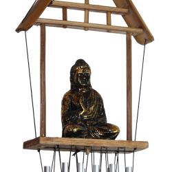 Metal windchime Buddha 95cm