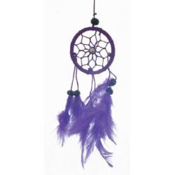 Dreamcatcher purple 6cm diameter