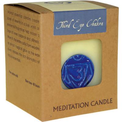 Chakra meditation candle 300g third eye