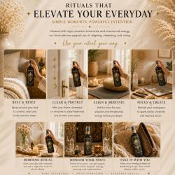 Aura Cleansing Spray Esoteric Boho Dreams, Myrrh and Sandalwood