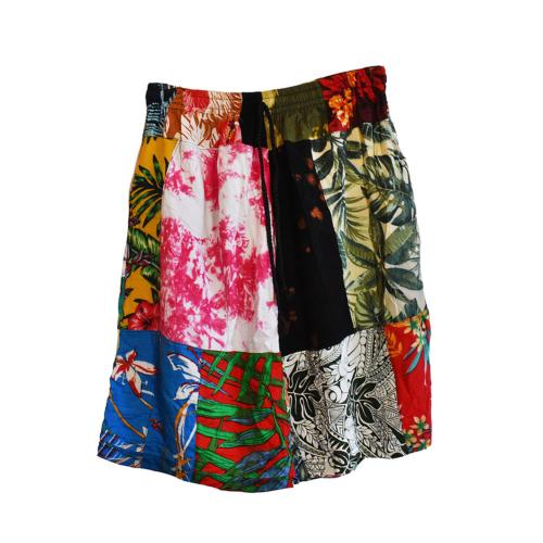 Shorts / Short Pants, Patchwork, Assorted Colours, Medium Unisex