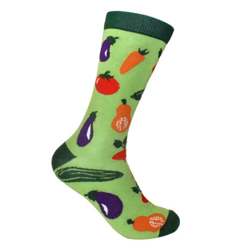 Bamboo Socks Vegetables Shoe Size UK 7-11 Mens Fair Trade Eco