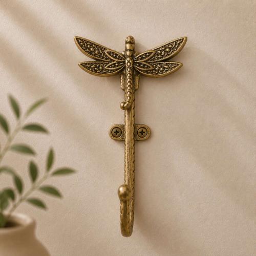 Dragonfly Wall Hook Recycled Aluminium