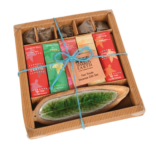 Incense gift set Christmas scents 22x17cm