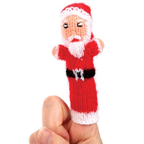 Christmas finger puppet Santa