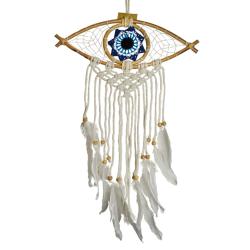 Dreamcatcher on Bamboo Frame, Eye Shape 29 x 45cm