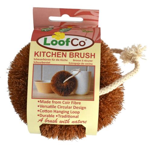 LoofCo Kitchen brush coir fibre, biodegradable, eco-friendly