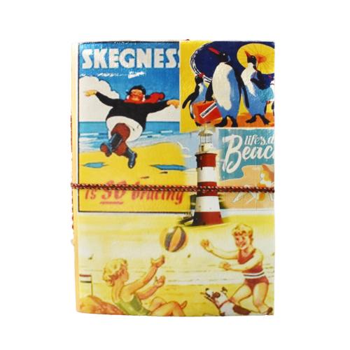 Notebook with Handmade Paper, Life's a Beach 15.5 x 20.5cm