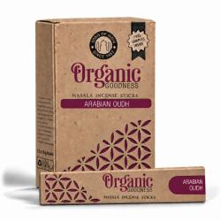 Organic goodness incense, arabian oudh scented, box of 12