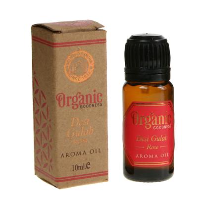 Aroma oil Organic Goodness, Desi Gulab Rose, 10ml