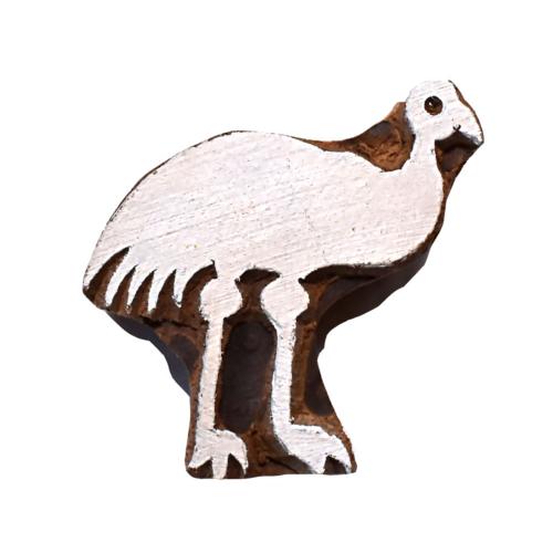 Printing block, emu