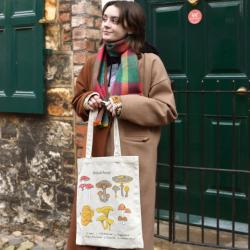 Tote Bag Recycled Cotton Fungi 36 x 40cm