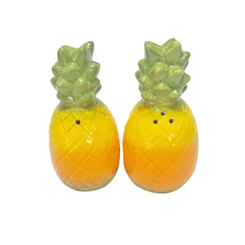 Salt and Pepper Pots Shakers Pineapple