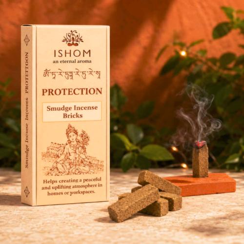ISHOM Protection Smudge Incense Bricks