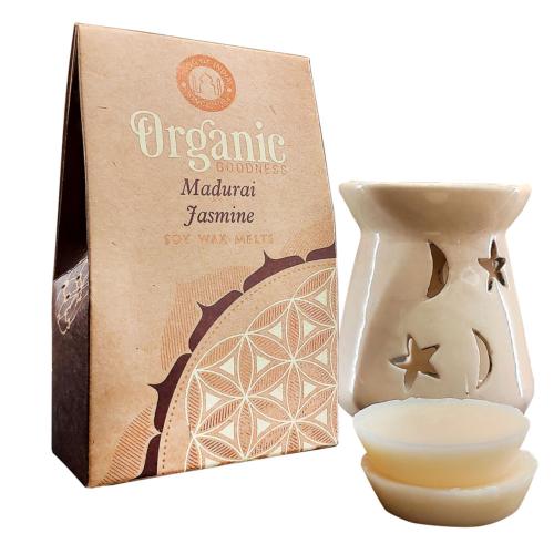 Wax melts, Organic Goodness, Madurai Jasmine