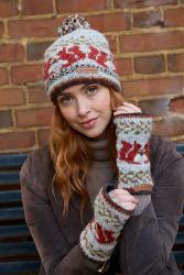 Squirrel Bobble Beanie