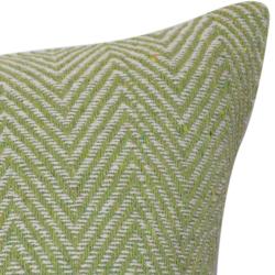 Cushion Cover Soft Recycled Cotton Green 40x40cm