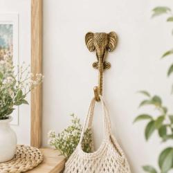 Elephant Wall Hook Recycled Aluminium